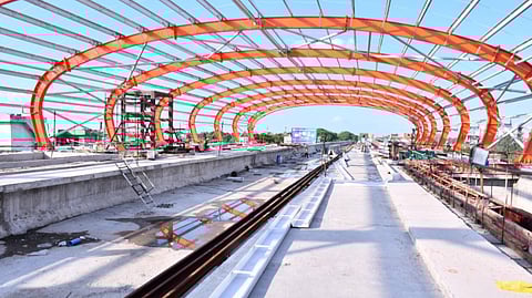 Completion Of Platforms On Baradevi-Naubasta Elevated Section