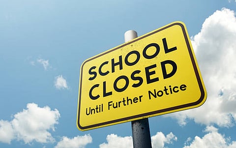 DM has ordered that schools up to class 8th remain closed until January 13