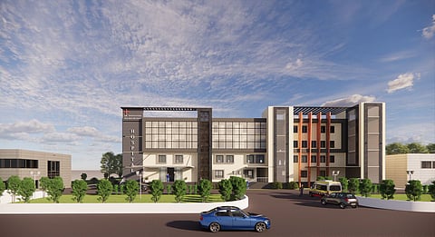 Dr. Harivansh Rai Bachchan Hospital on Kanpur–Raebareli Highway