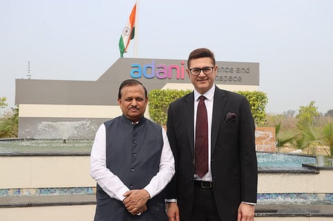 Adani Defence Facility In Kanpur Gets Visit From MP Ramesh Awasthi