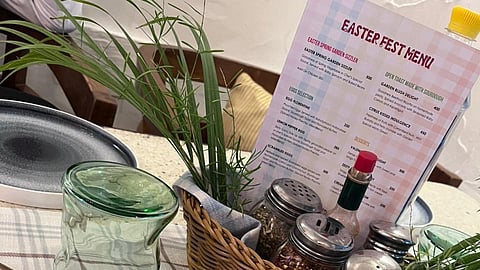 Easter menu at Dhuaan from Ckrets by Chandni Kanodia
