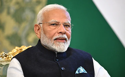 Indian Prime Minister Narendra Modi. His party leaders claim that they will be in power for decades.