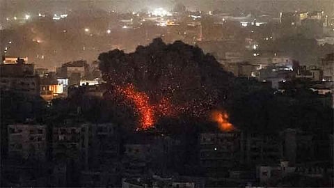 A file photo of Israeli attack on Iran. Image is representational.