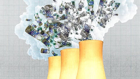 There is not a cooling tower in sight, but Australians are still paying for nuclear power.