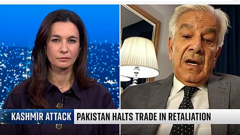 Pakistan Defence Minister Khawaja Asif's interview to UK's Sky News.