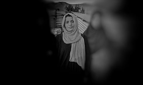 Zahida Begum, originally from Pakistan, came to Kashmir under the 2010 rehabilitation policy. After living here for 13 years, she now faces deportation. Her face carries the pain of a mother afraid of being torn from her children and the only home they know.