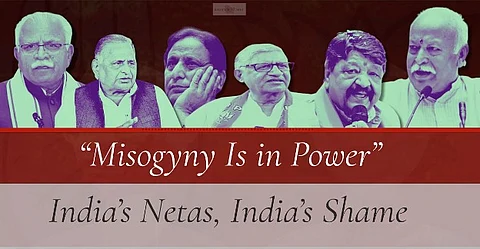 Misogyny is in power - that's what has become India's shame on crimes against women.