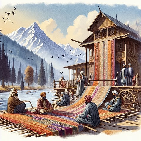 The first known workers protest was by the shawl weavers of Kashmir, who were protesting against their miserable plight in 1865.