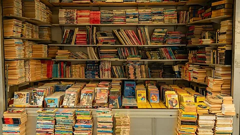 Books at a bookstore. Image is representative.