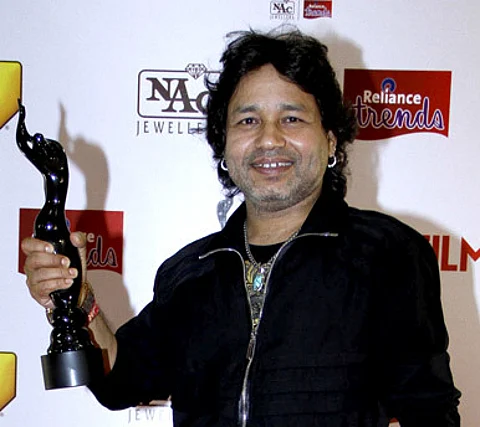 Kailash Kher at the 61st Filmfare Awards South.