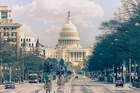Pennsylvania Avenue, one of the city's most prominent streets, connects the U.S. Capitol and White House.