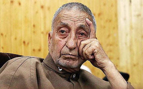 Prof Abdul Gani Bhat, former chairman of All Party Hurriyat Conference.