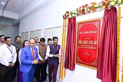 A file photo of inauguration of Skill and Simulation Lab at Shri Mata Vaishno Devi Institute of Medical Excellence on April 4, 2025.