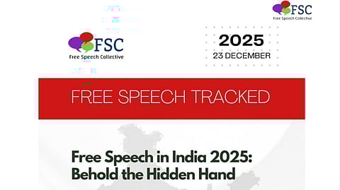 Free Speech Collective released a report on Free Speech violations in India.