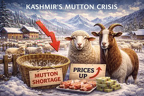 Kashmir's mutton demand is a drain on the local economy and pushing prices upward every year.