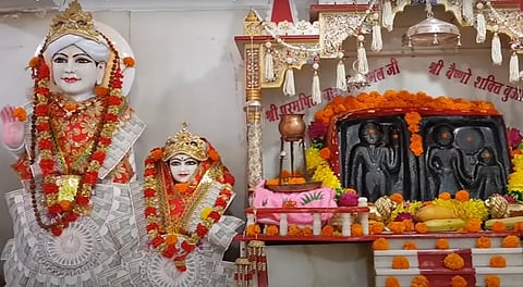 A temple dedicated to Bawa Jitto and his daughter Bua Kauri at village Jhiri near Jammu.