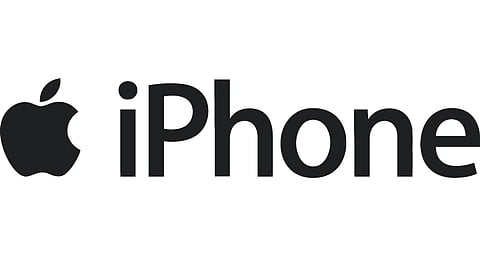 iPhone logo. Image is representational.