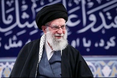 Ayatollah Ali Khamenei.