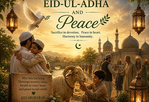 A representational image of Eid-Ul-Adha.