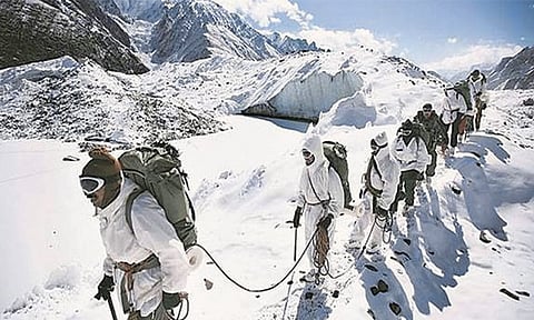 The heat generated from military activities in the Siachen region has resulted in a rise in temperatures. This image from 2017 is representational.