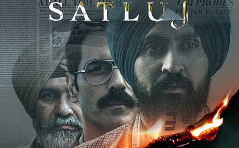 A poster of the movie 'Satluj'.