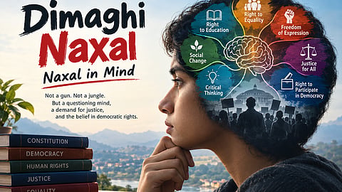 What is the definition of 'Dimaghi Naxal'? Is it haunting the rulers in India? Image is representational.
