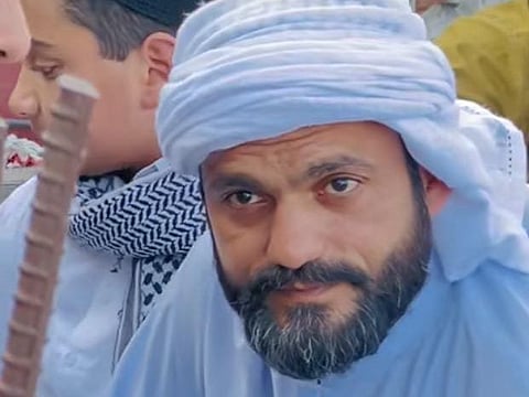Advocate Khawaja Mehran Arshad, a member of the core committee of Joint Awami Action Committee, spearing the agitation in Pakistan administered Jammu and Kashmir, whose house in Dadyal Miran Chapran was demolished by the security forces on the intervening night of September 29 and 30, 2026.