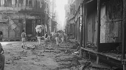 Horrors of partition of India. These photographs are related to the communal violence that unfolded in the Indian sub-continent in the wake of partition of 1947. They are representational and not related to Jammu.