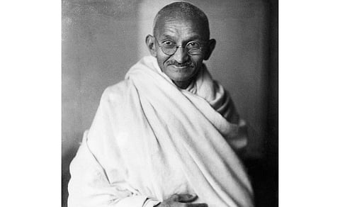 A file Photo Mahatma Gandhi. Photo: Open source