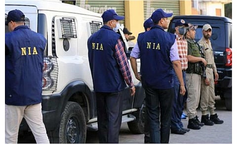 National Investigation Agency and State Intelligence Agency sleuths conducting multiple raids in Jammu and Kashmir on Thursday, November 09, 2023. KT Photo/Qazi Irshad