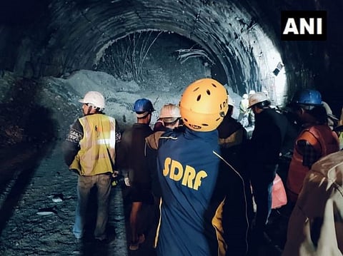 Uttarakhand Tunnel Collapse: Efforts on to rescue 40 trapped workers
