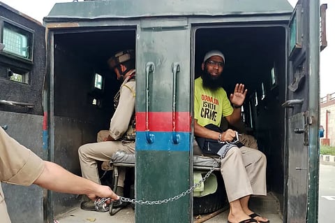 A file photo of Kashmir Journalist Asif Sultan. Photo/Getty Images