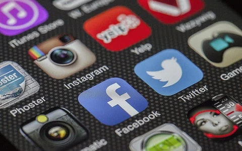 A representational image of social media icons.