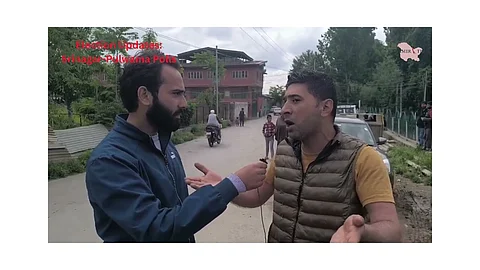 Election Updates Srinagar-Pulwama parliamentary constituency on polling day in Srinagar city