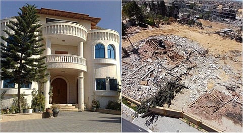 منزل الحلم أصبح رماد