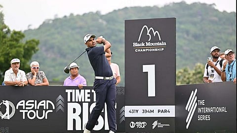 :جاجانجيت بهولار من دبي (الهند) يبدأ مشواره في الجولة الثالثة في تايلاند في الجولة الآسيوية تحت المطر