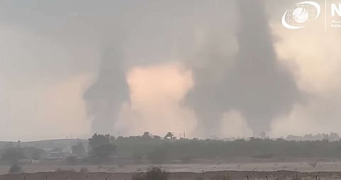 مشهد لتشكيلات الغبار