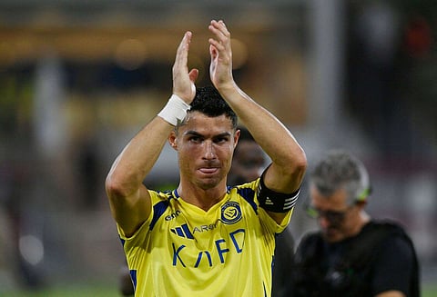 كريستيانو رونالدو لاعب النصر السعودي. الصورة: أرشيف رويترز