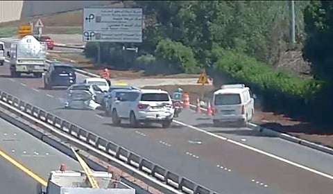 مشهد للحادث