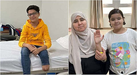 فلسطينيون يتلقون الرعاية الكاملة في المركز