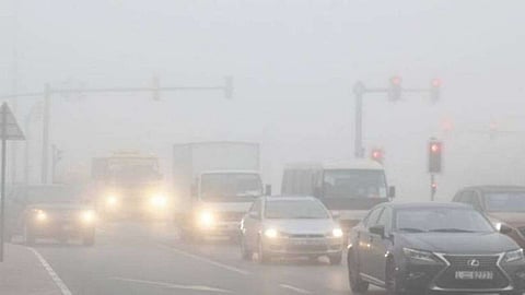 ضباب كثيف في الظفرة