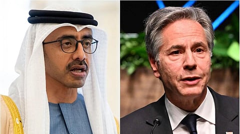 عبدالله بن زايد وبلينكين