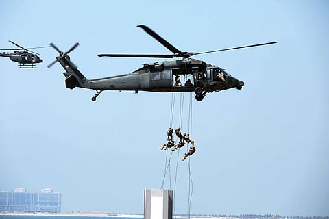 يقام العرض تحت شعار "فخر ووفاء، عهد وولاء، أمن ونماء"