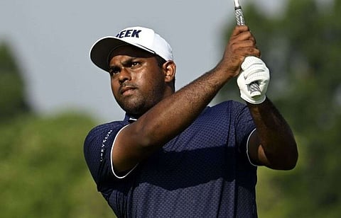 لاعب الجولف الإماراتي ريحان توماس