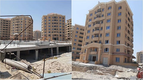 مشروع بحيرة دبي، ليلي. تصوير: هيذر كوبلاند