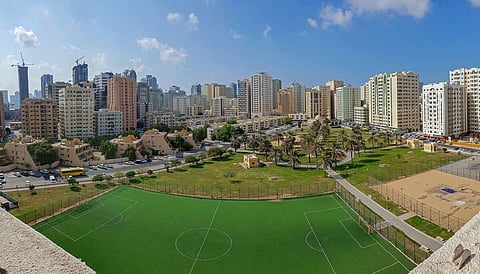 حديقة في الشارقة