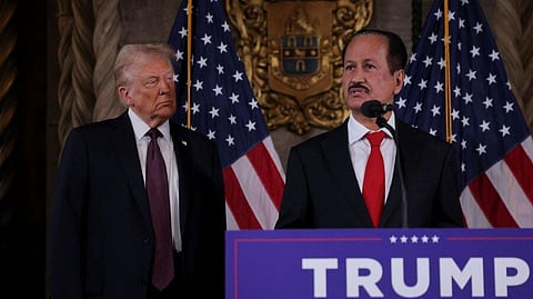 ترامب ورجل الأعمال الإماراتي حسين سجواني