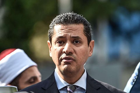 عبد الرحمن القرضاوي (تصوير: أ ف ب)