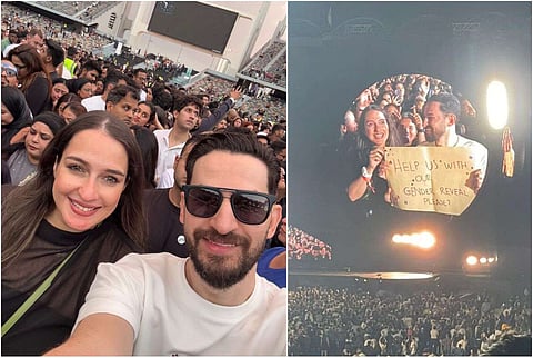 الزوجان نور نجيب وزوجها أحمد أبو شحادة