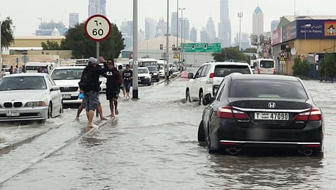 تم التقاط هذه الصورة وجميع الصور الأخرى في هذا المقال في 11 يناير 2020، عندما تسببت الأمطار الغزيرة في تعطيل حركة المرور والخدمات في جميع أنحاء دبي. صور KT: ملف